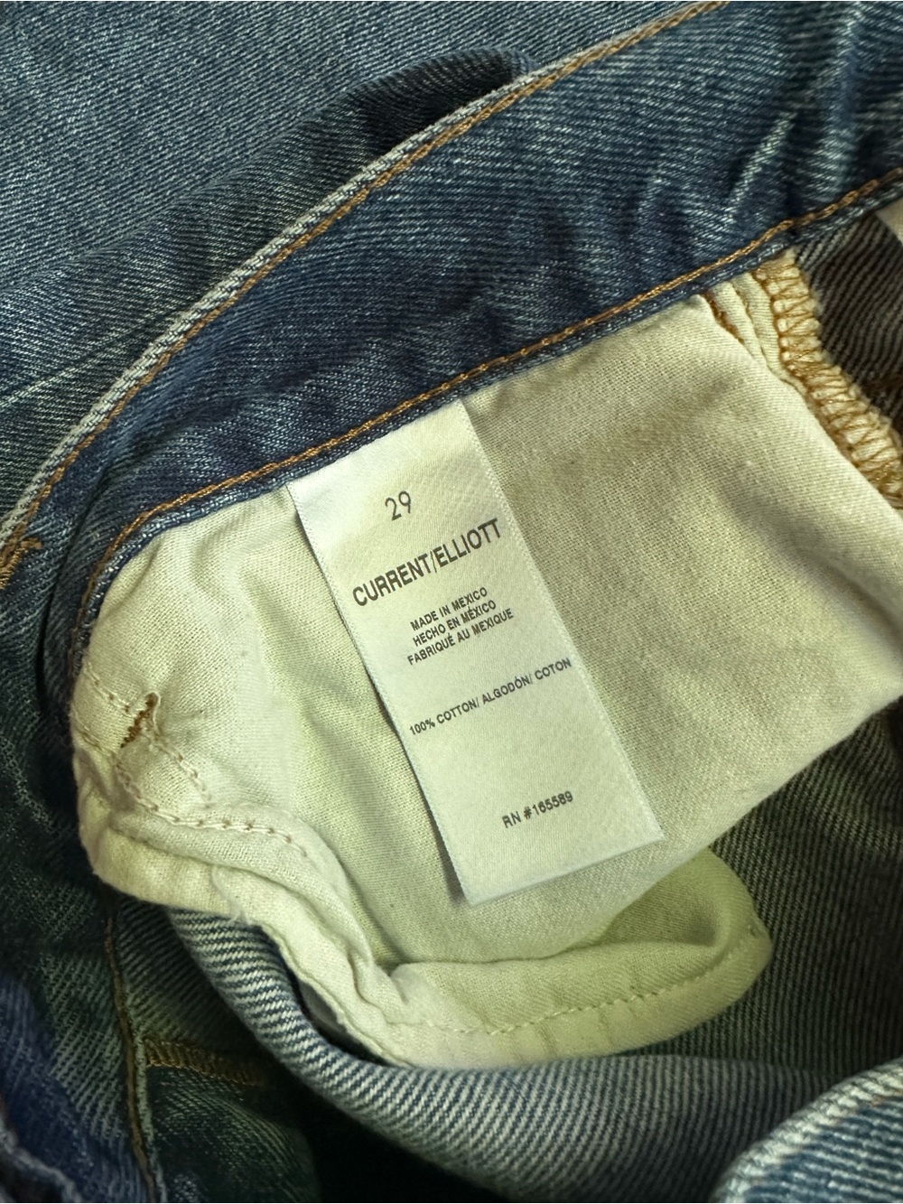 NWT CURRENT/ELLIOTT THE DUSTY WIDE LEG JEAN in Size 29 - Picture 7 of 9